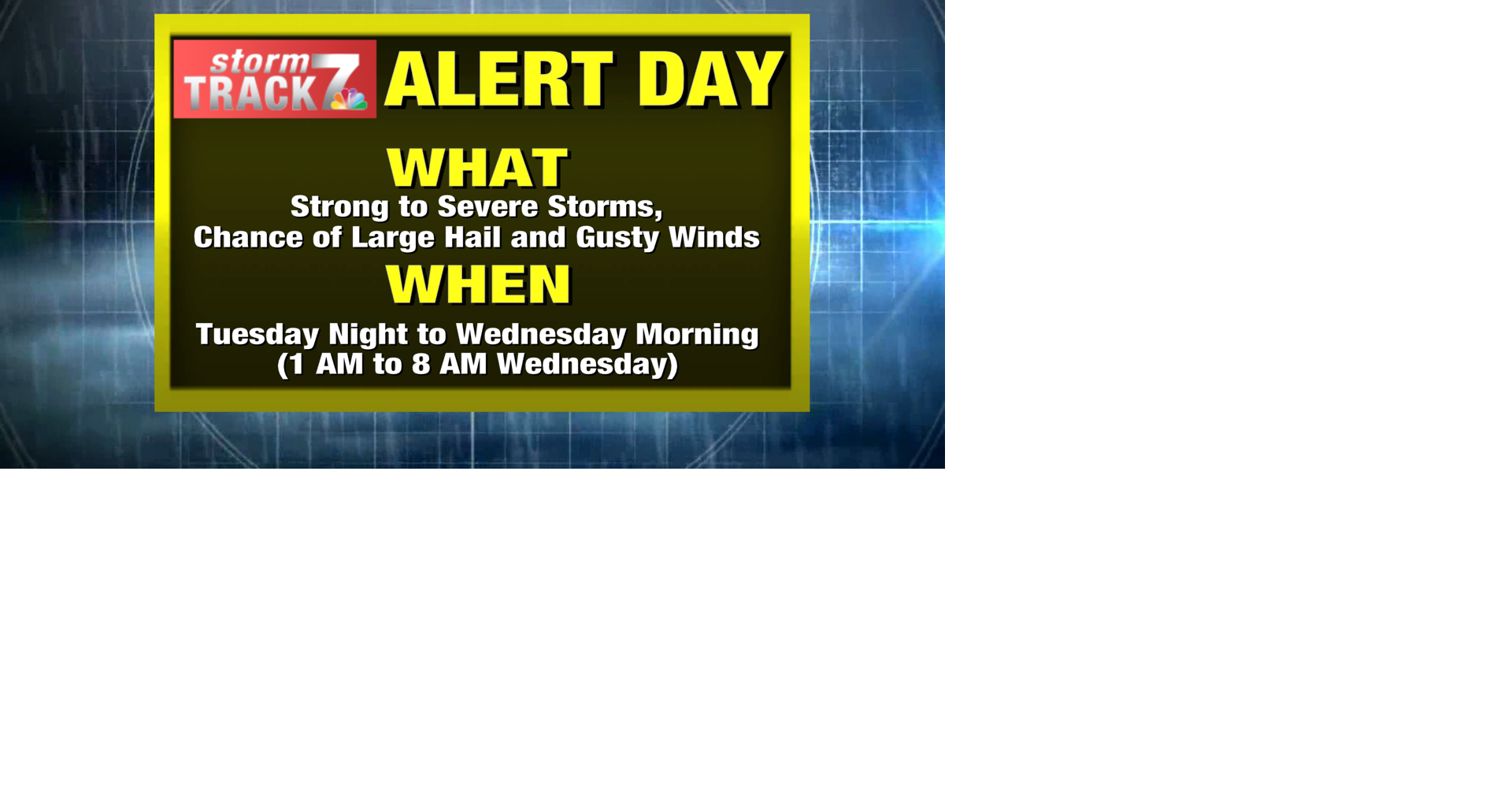 TRACKING: Strong to severe storms Tuesday night | Forecast | kwwl.com