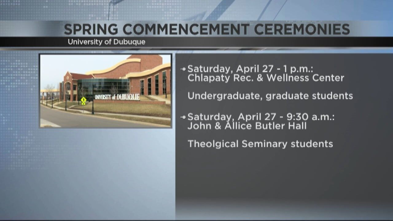 University Of Dubuque Commencement Ceremonies Planned For Next Week ...