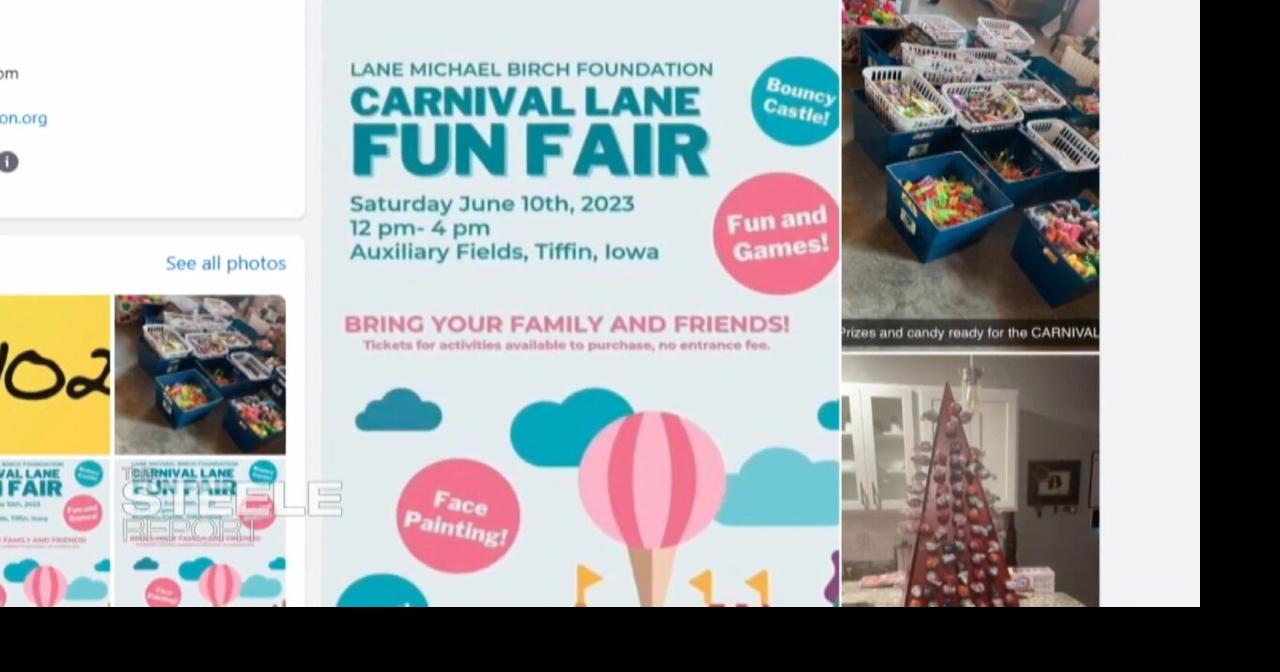 Tiffin to host 'Carnival Lane Fun Fair June 10 for Lane Michael Birch ...