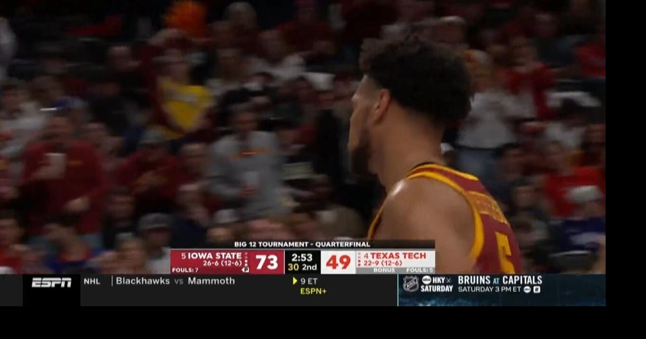 7th ranked Iowa State hammers #16 Texas Tech at the Big 12 Tournament