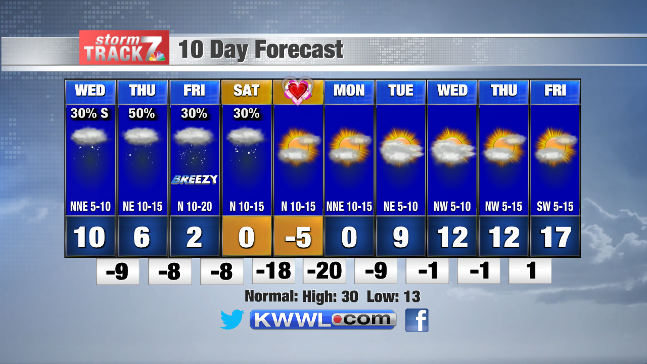 TRACKING: More Bitter Cold Temperatures And Chances Of Snow | Archive ...