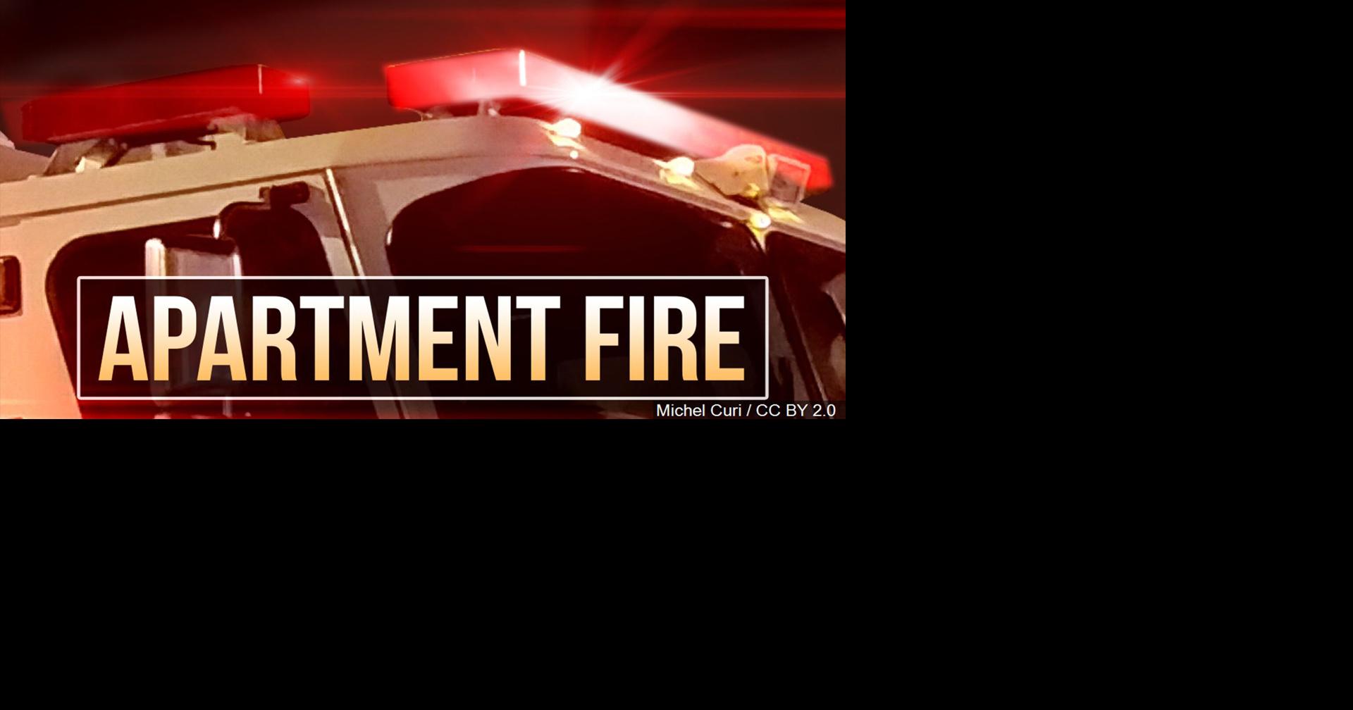 Cedar Rapids apartment complex catches fire, two firefighters seriously ...