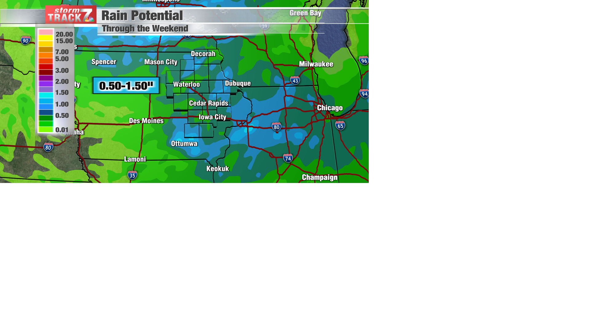 TRACKING: Plenty of rain chances tonight through Saturday | Forecast ...