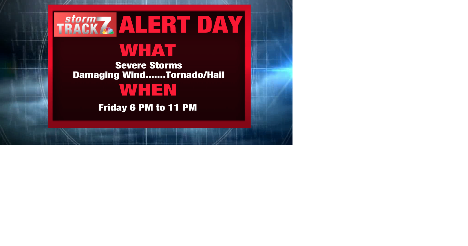 TRACKING: Record highs and strong winds. Severe storms possible Friday ...