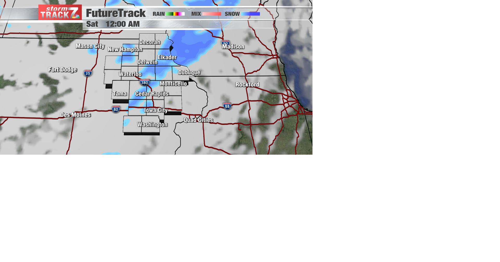 TRACKING: A few chances for snow | Forecast | kwwl.com