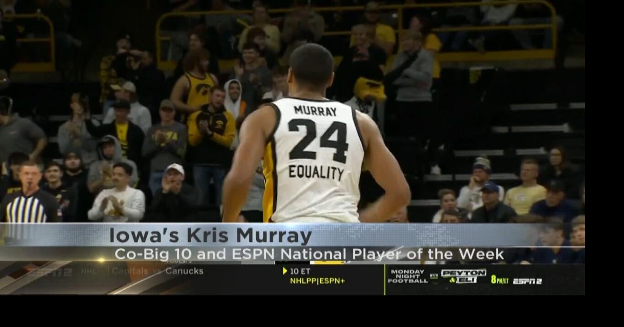 Iowa Hawkeyes' Murray wins Big 10 and National honors News
