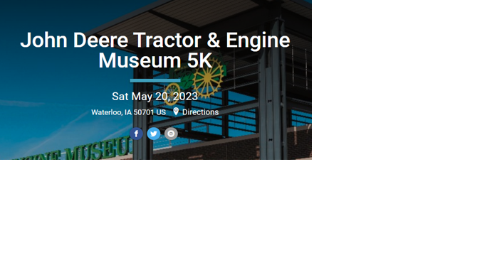 John Deere Tractor & Engine Museum 5K & Run/Walk this Saturday, May 20 - Vimarsana News