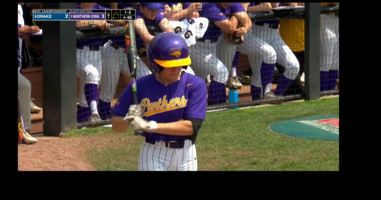 UNI beats Drake 62 in Quarterfinals of the MVC Softball Tournament