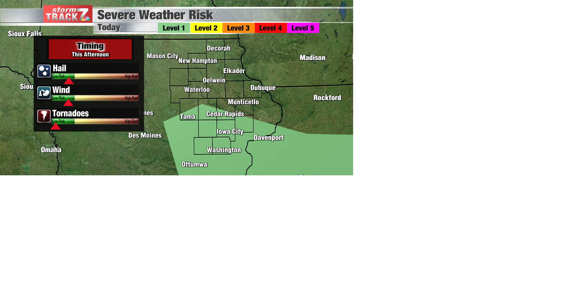 TRACKING: More rain today, otherwise dry through the weekend | Forecast ...