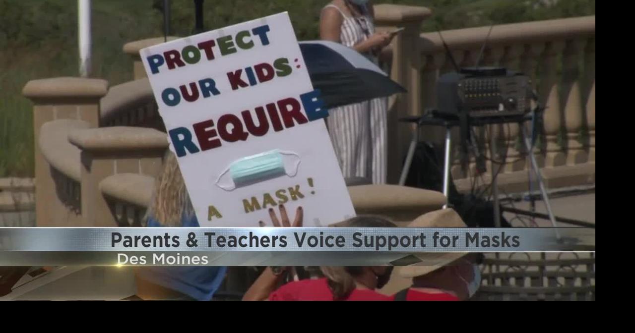 Iowa mothers urge reversal of state mask mandate prohibition | Politics ...