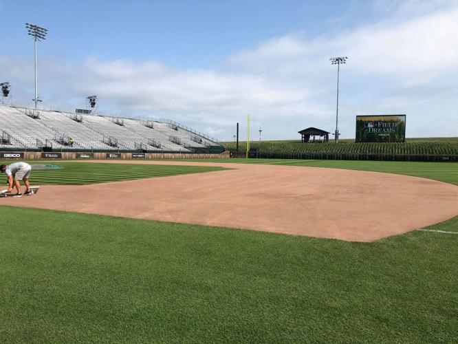 They're building it: 'Field of Dreams' game less than two months away, Dubuque