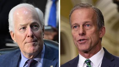 Cornyn ratchets up fundraising push amid battle with Thune for Senate GOP leader
