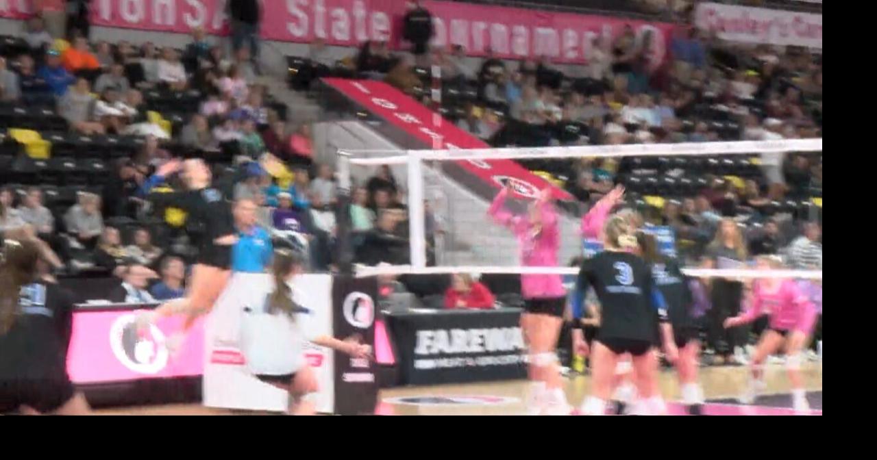 State Volleyball DikeNH and GladbrookReinbeck to play for titles