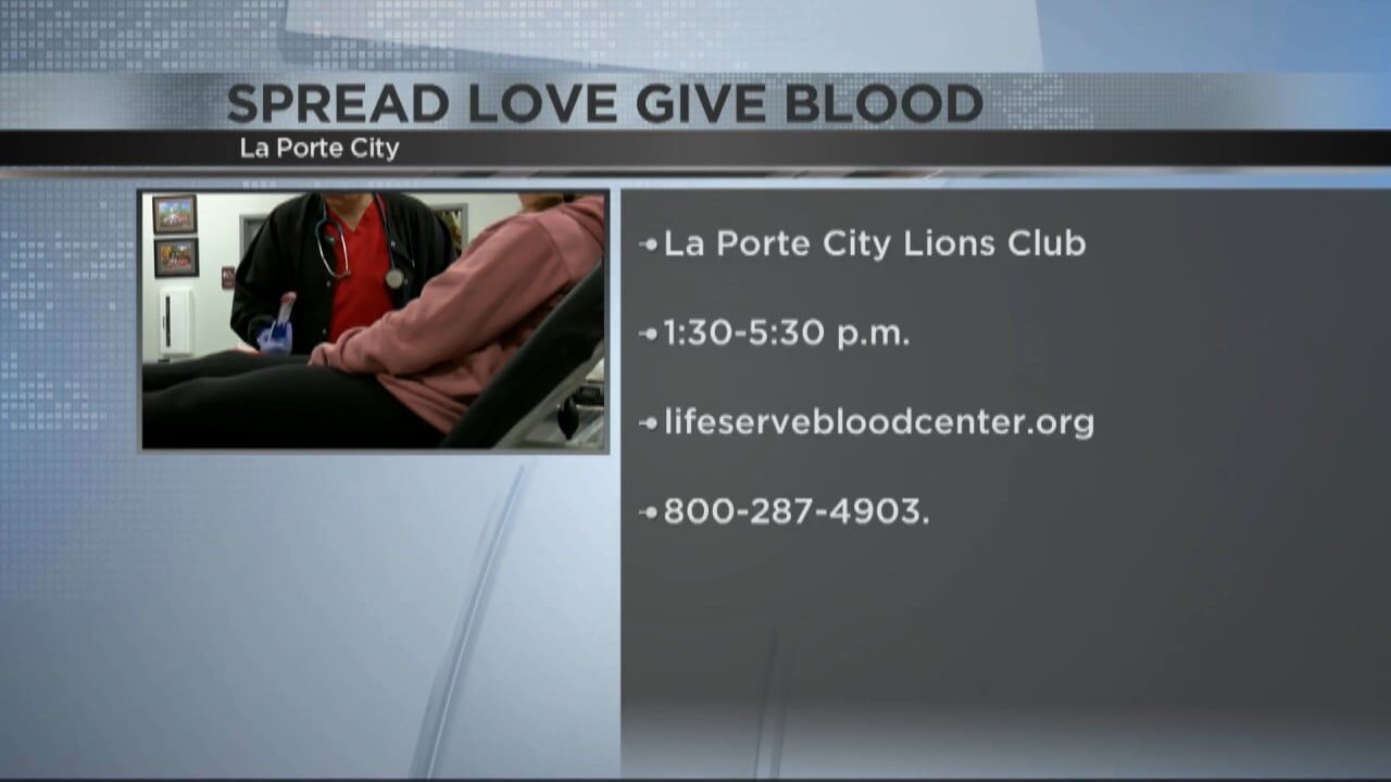 LifeServe Blood Center Holding Blood Drive In La Porte City In Honor Of ...