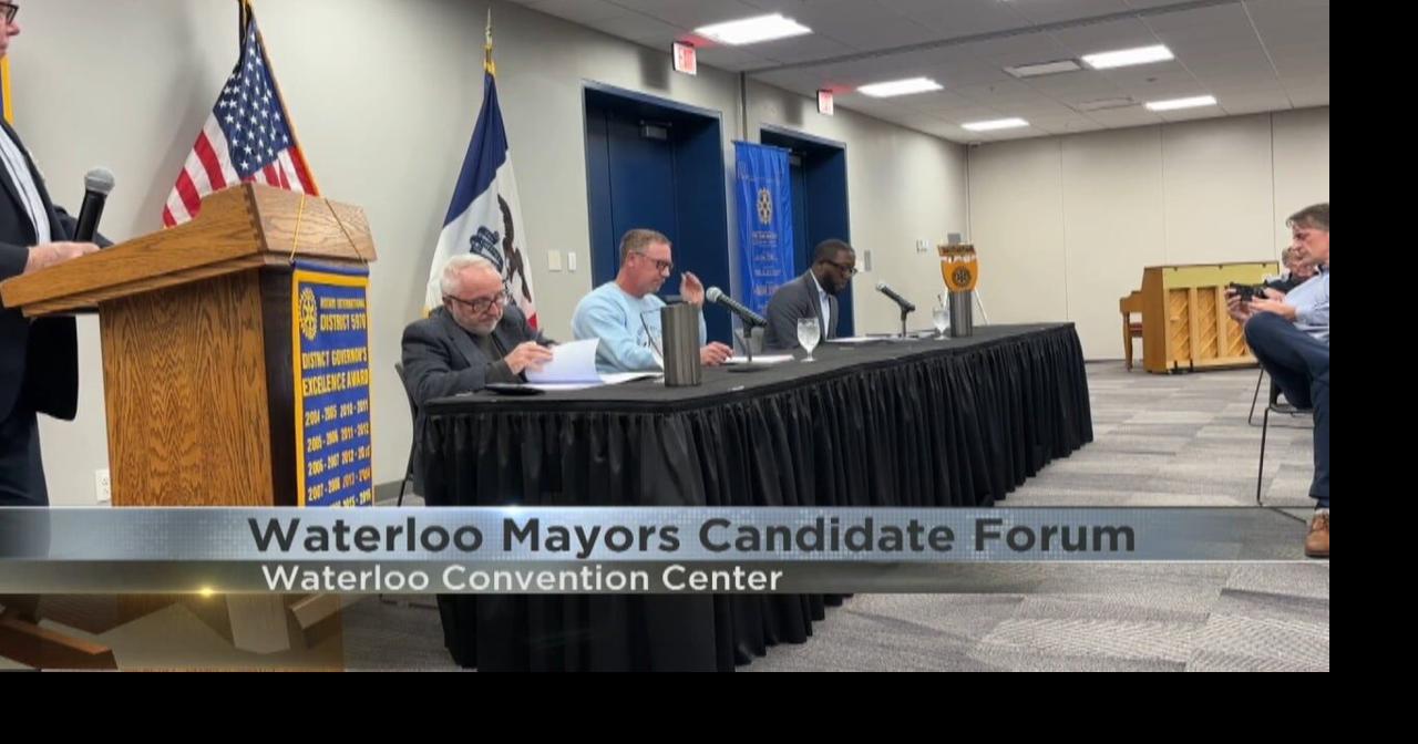 Waterloo mayoral hopefuls address key issues at local event | Video ...