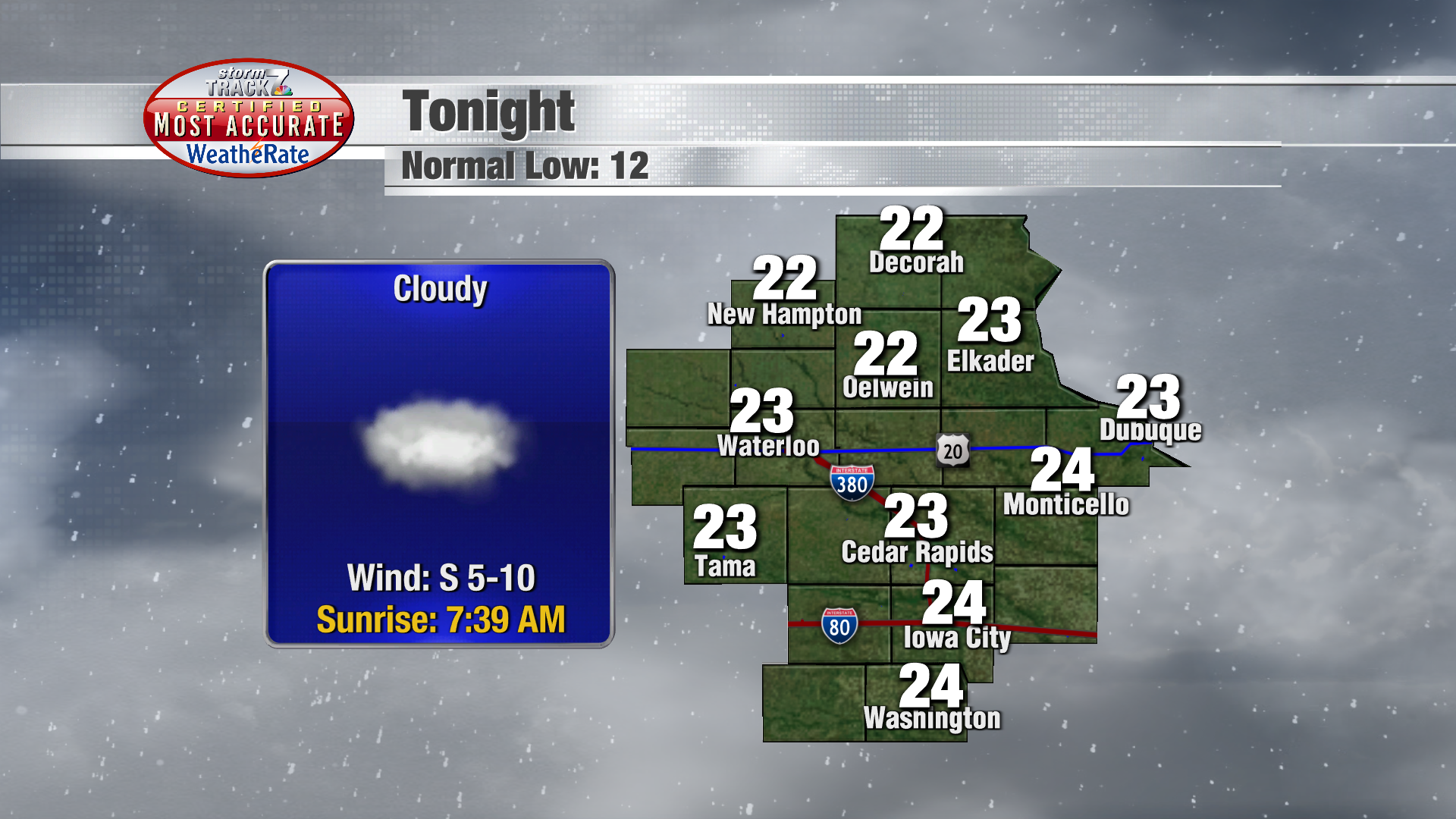 TRACKING: Chance For Snow Through Next Week | Forecast | Kwwl.com