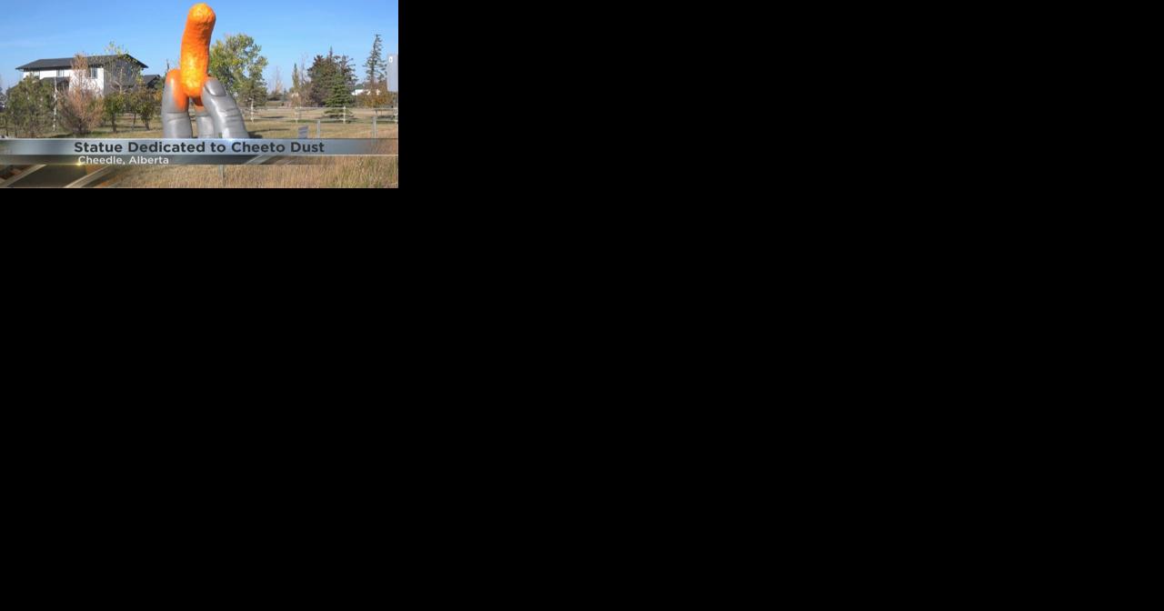 Cheeto statue unveiled in Alberta, Canada - Vimarsana News