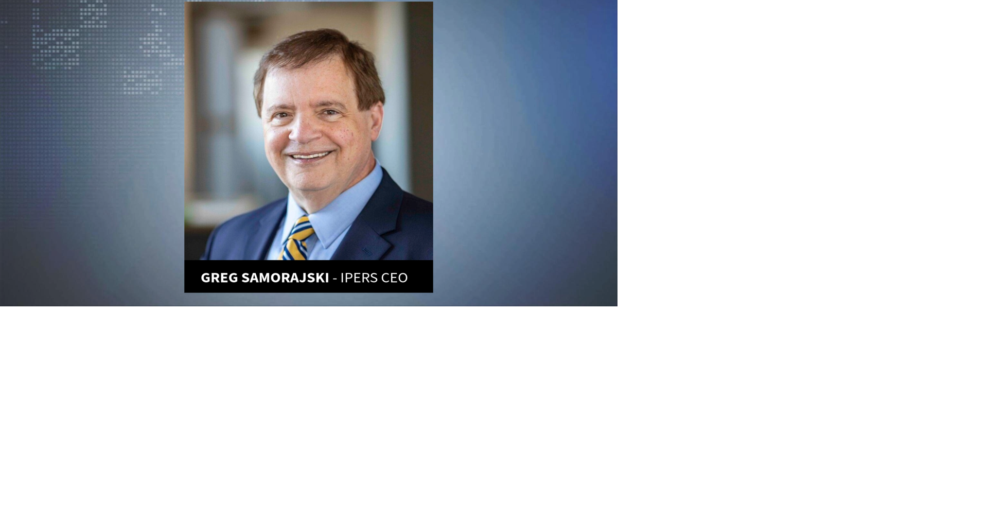 IPERS leader out as Reynolds launches nationwide search | Top Stories ...