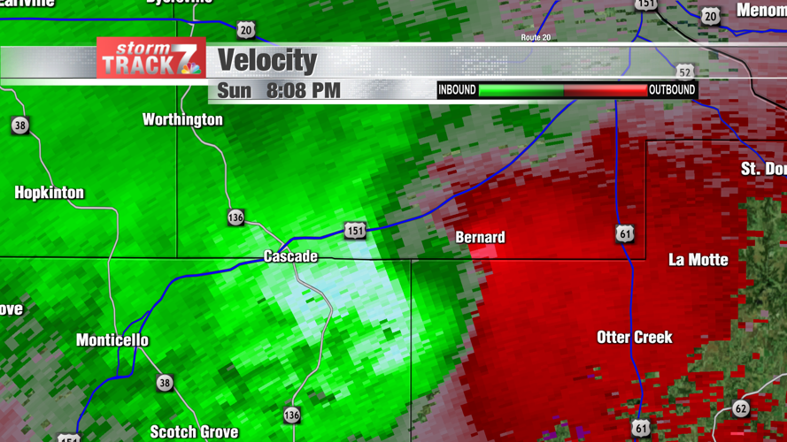 EF1 tornado causes damage in Dubuque County Sunday evening Schnack's