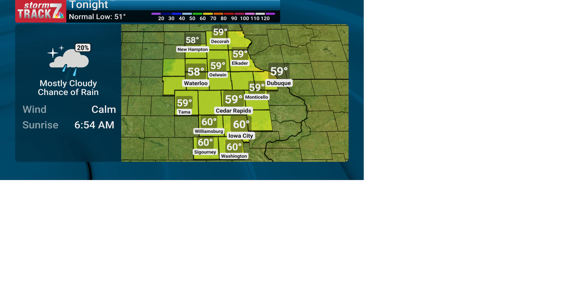 TRACKING: Rain chances for the weekend | Forecast | kwwl.com
