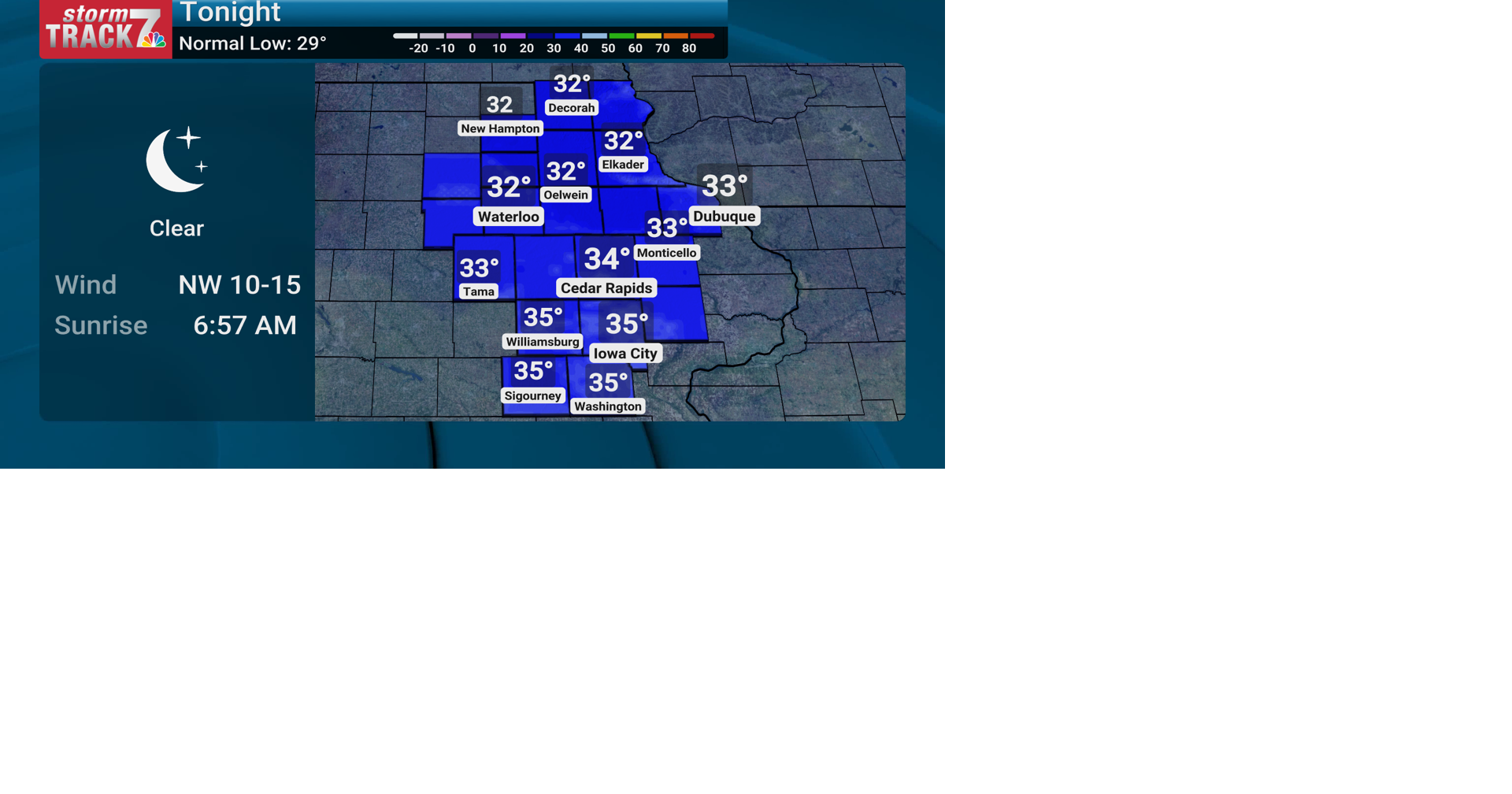TRACKING: Above normal temperatures | Forecast | kwwl.com