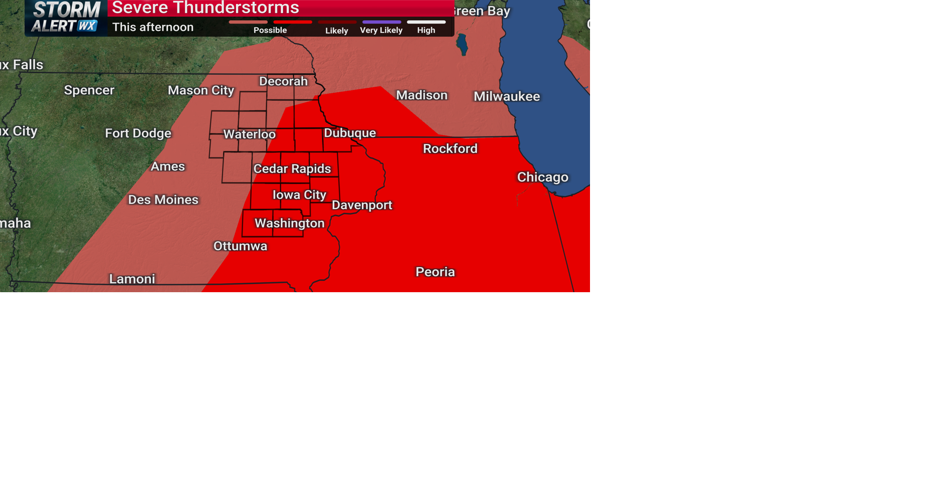 TRACKING: Storm chances until early evening