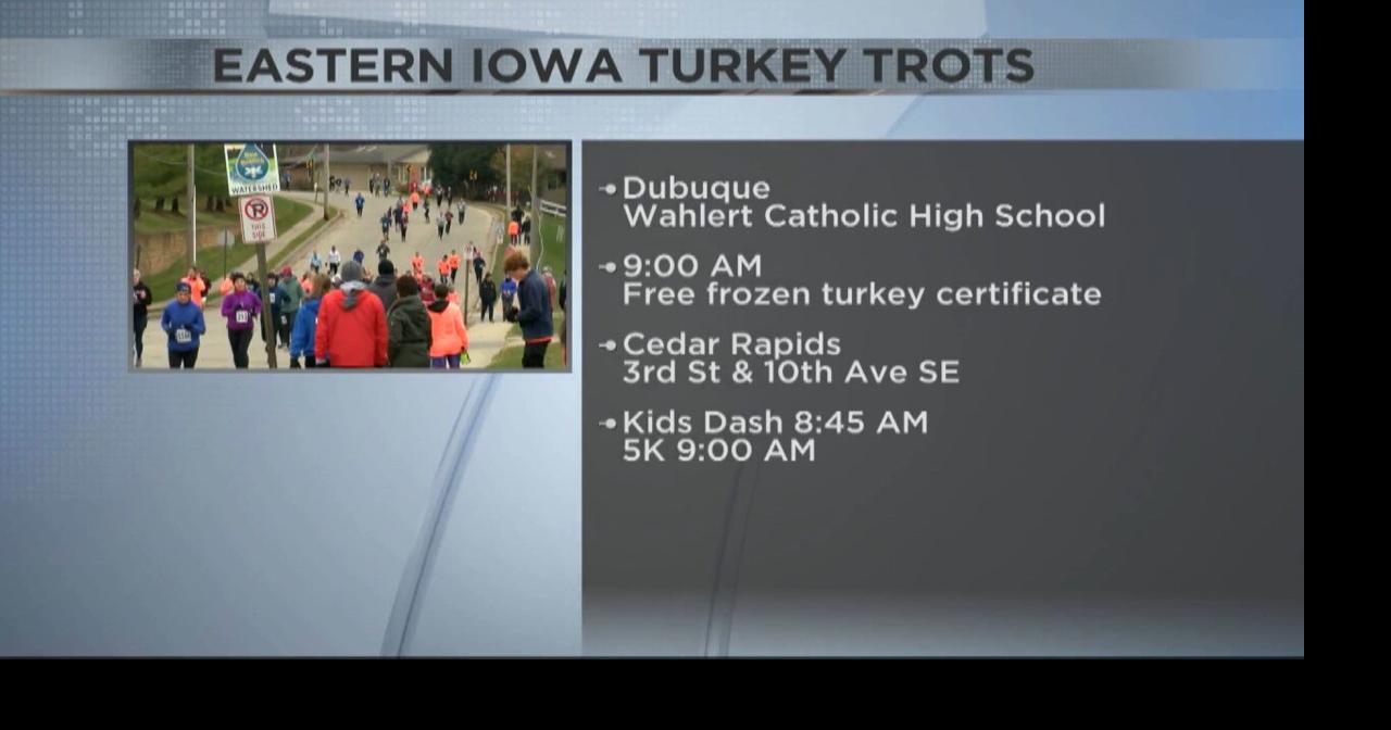 Turkey Trot events kicking off in Eastern Iowa on Thursday Dubuque