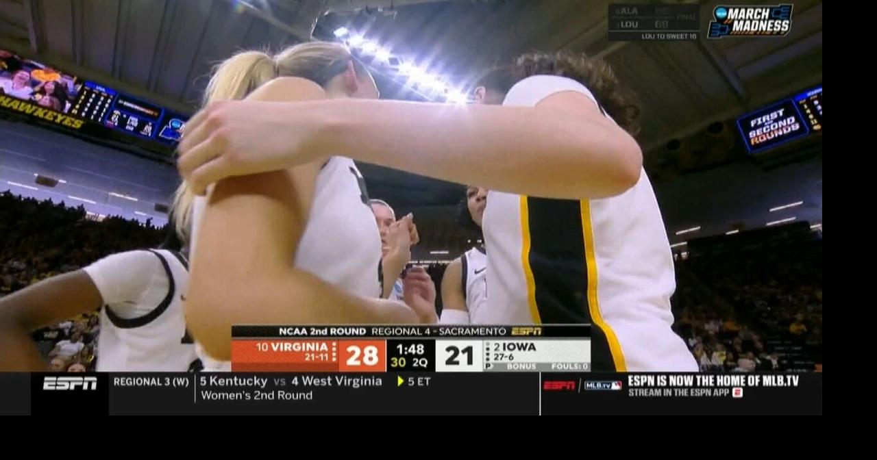 Virginia knocks off No. 2 seed Iowa in 2OT to reach Sweet 16