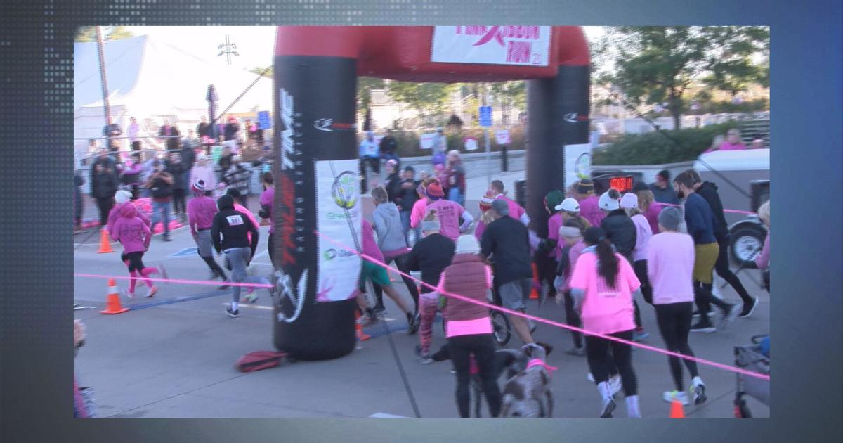 Running for breast cancer in the Pink Ribbon Run | Top Stories | kwwl.com