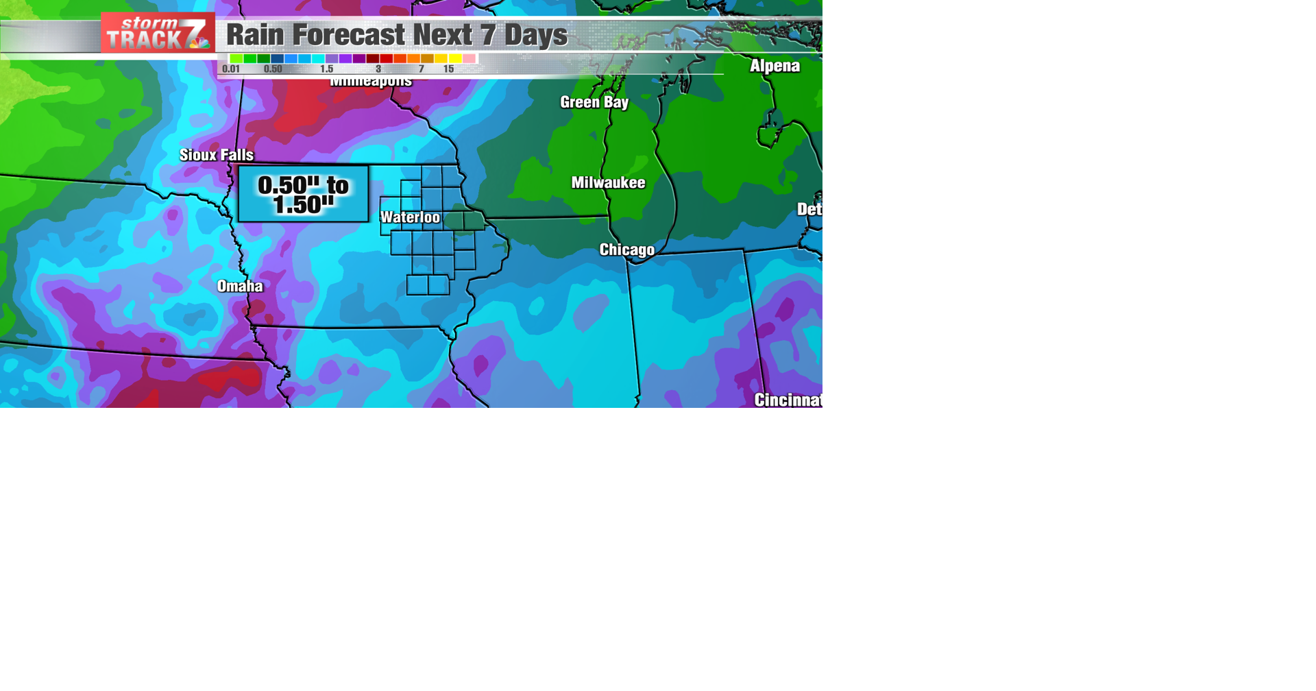 TRACKING: Nice day today; rain chances starting tomorrow | Forecast ...