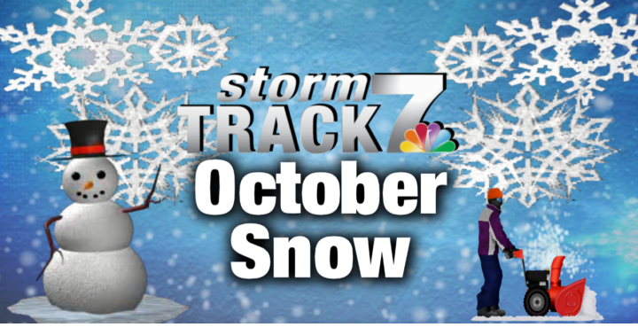 Accumulating snow in October? It has happened | Weather 