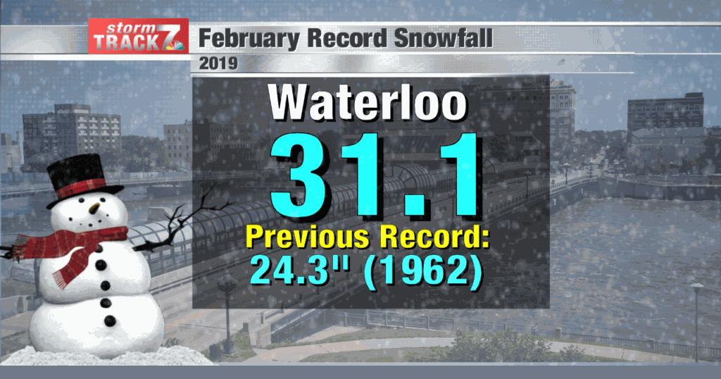 Nearing record seasonal snowfall in Waterloo Schnack's Weather Blog