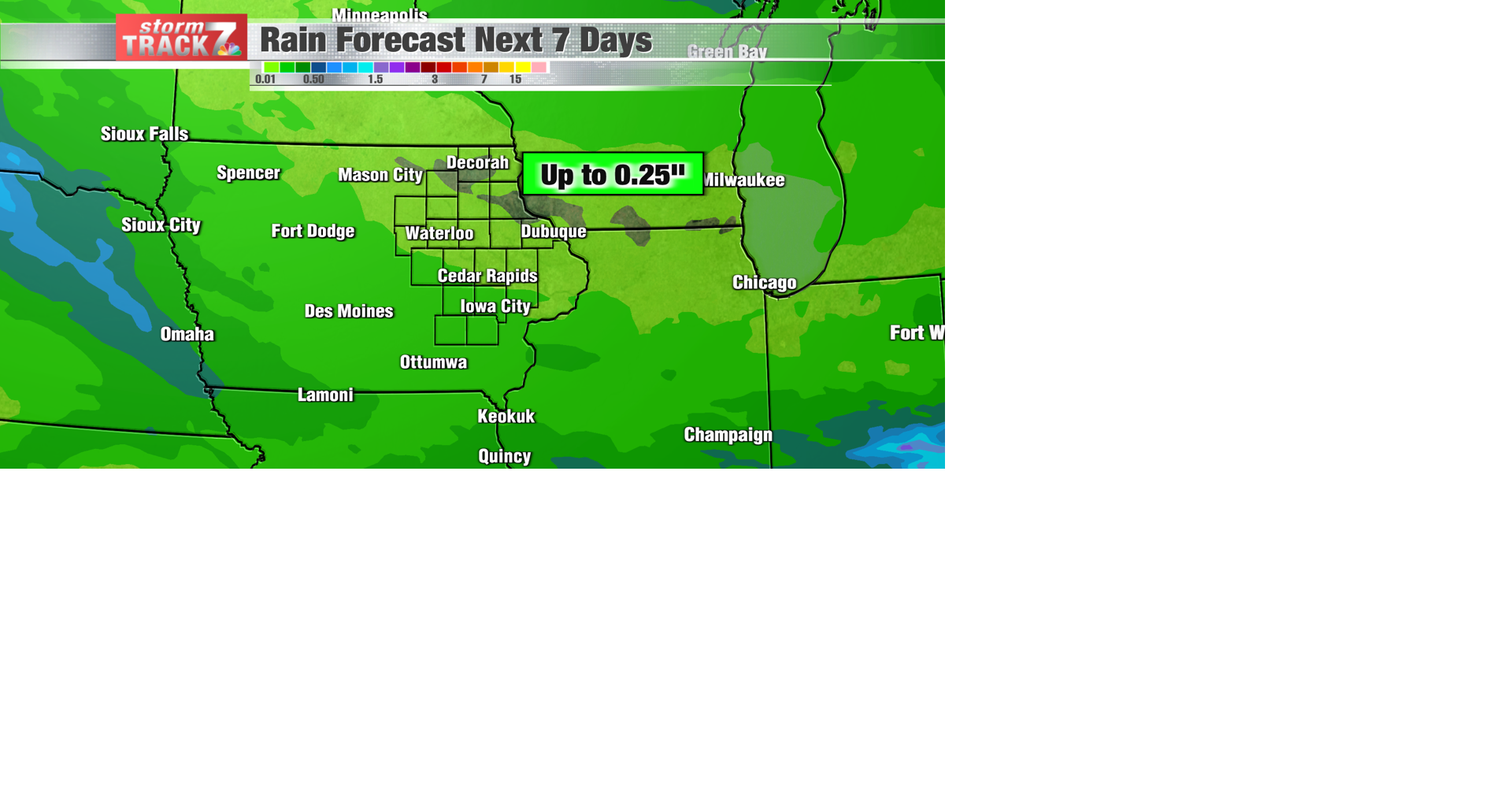 TRACKING: Dry weather ahead | Forecast | kwwl.com