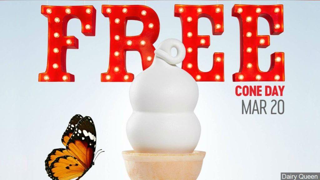 Dairy Queen gives away free ice cream cones to celebrate ...