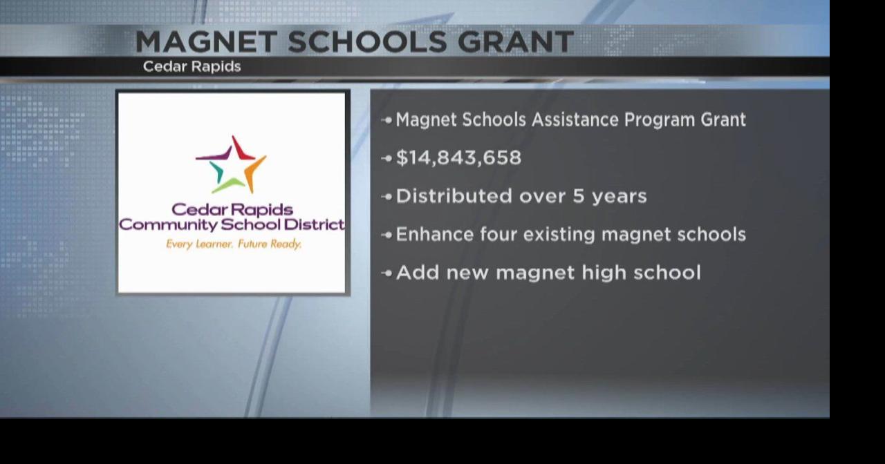 Cedar Rapids Community School District awarded 14.8M to improve