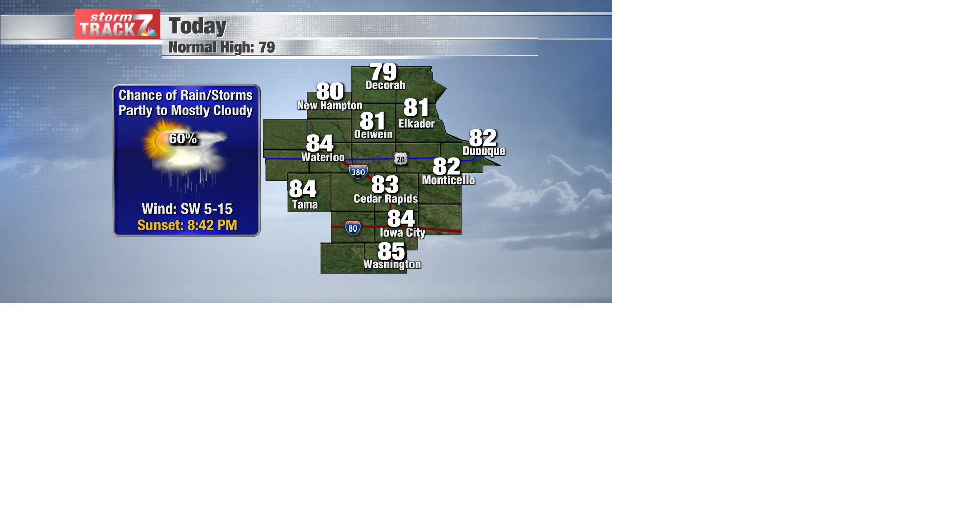 TRACKING: Shower and storm chances last through tomorrow | Forecast ...