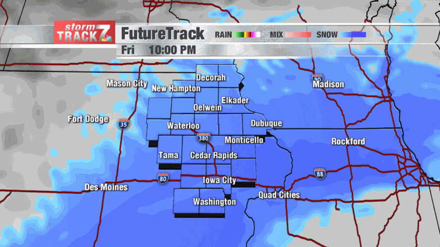 TRACKING: Winter Storm Warning | Archive | kwwl.com