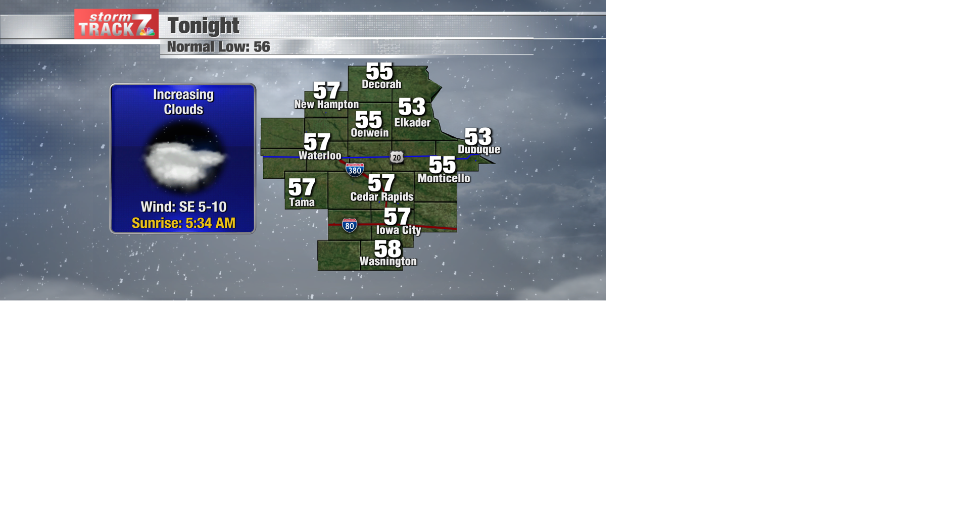 TRACKING: Our next chance of rain | Forecast | kwwl.com