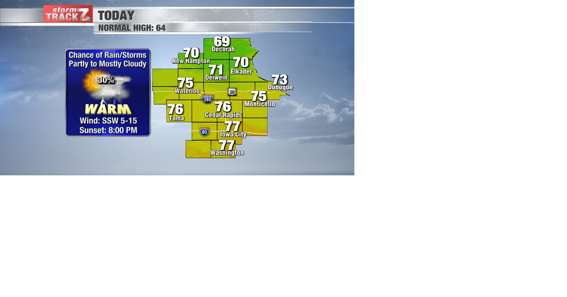 TRACKING: Rain and storms through Friday | Forecast | kwwl.com