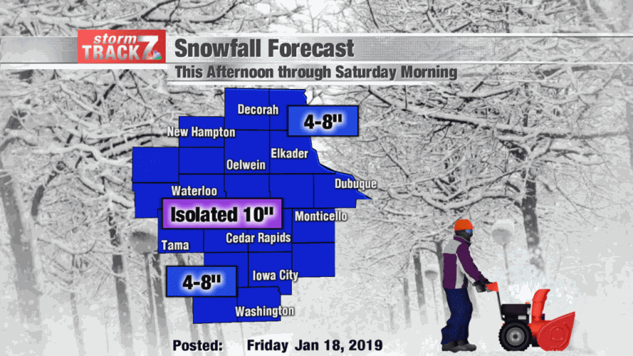TRACKING: Winter Storm Warning | Archive | kwwl.com