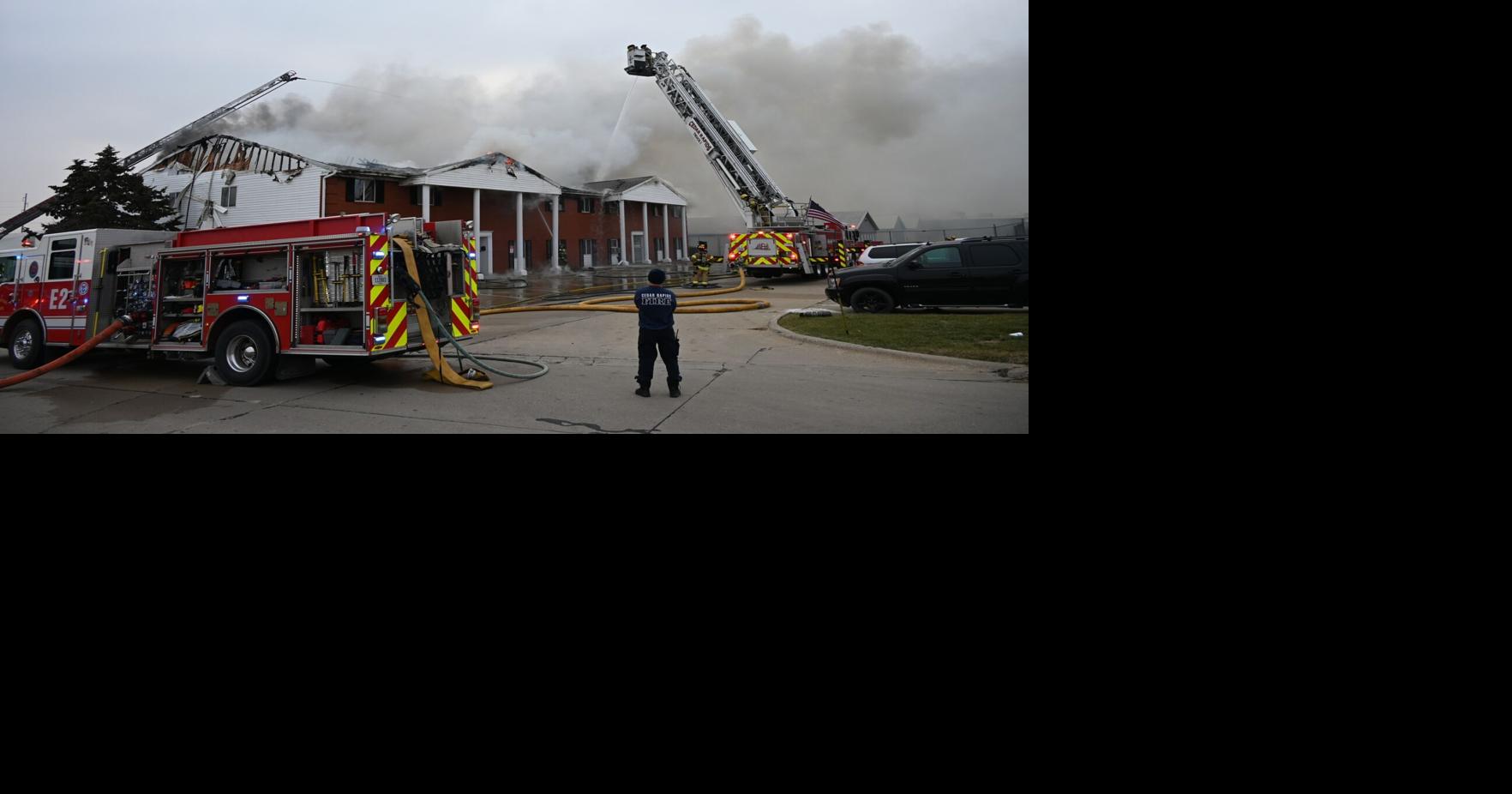 Building severely damaged in dangerous Cedar Rapids fire Cedar Rapids