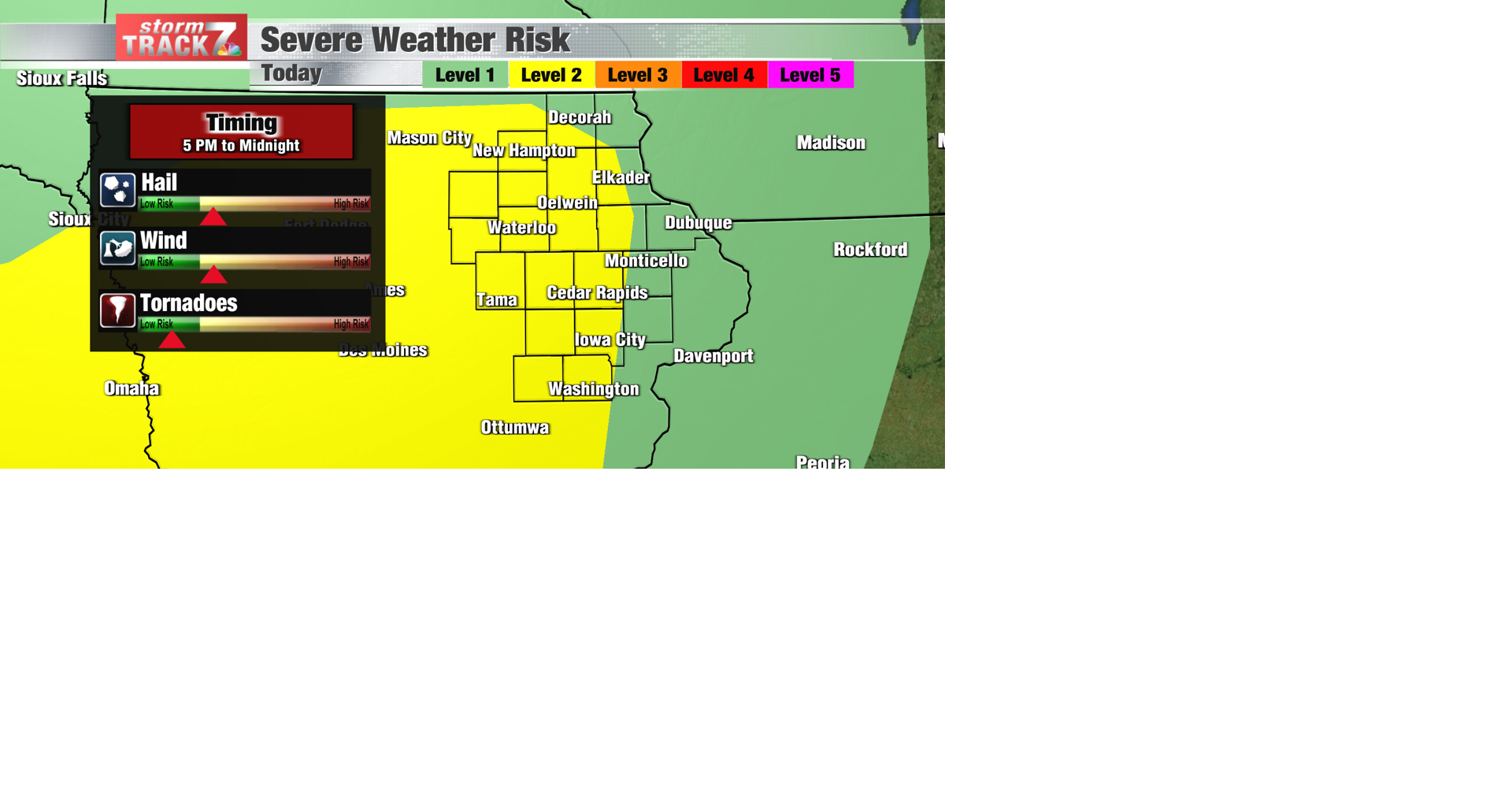 TRACKING: Chance of strong to severe storms through early Friday night ...