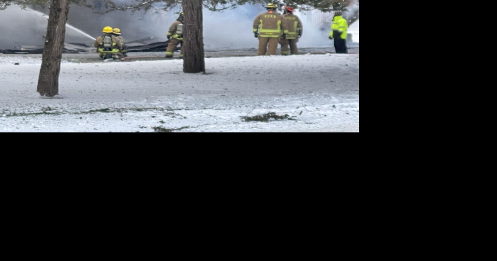 House destroyed in Cedar Falls house fire; two injured | News | kwwl.com