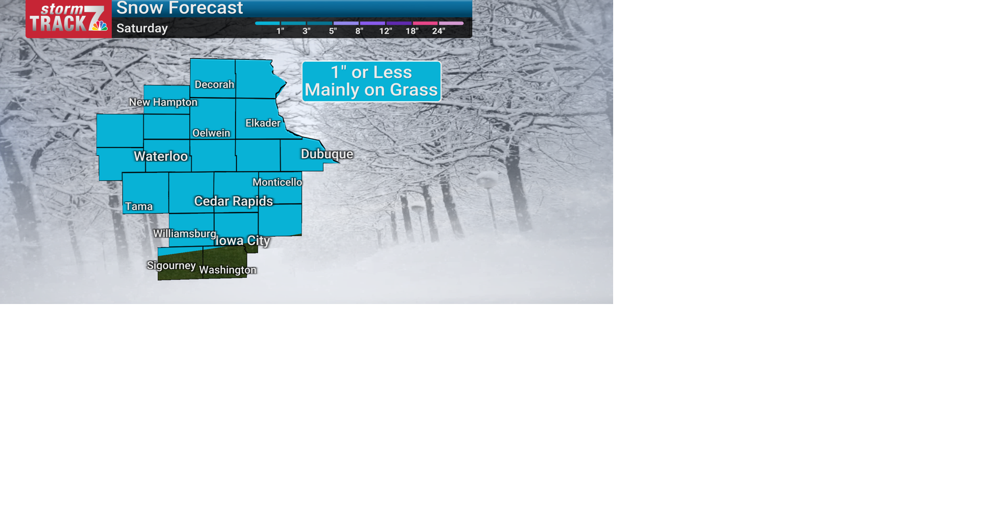 TRACKING: A COLD weekend with some snow and slick roads | Forecast ...