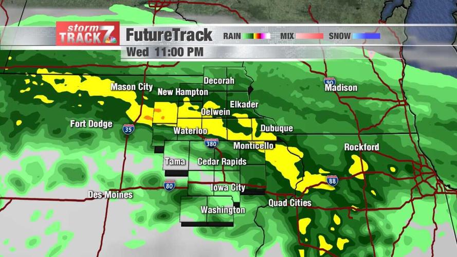 TRACKING: Chances of rain through Thursday | Archive | kwwl.com