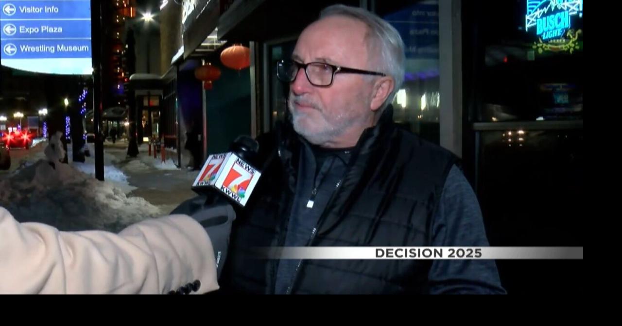 Waterloo mayor-elect Dave Boesen reacts to election win