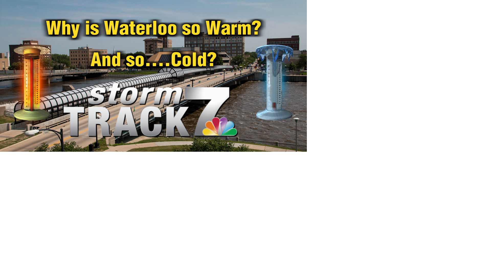 Waterloo's crazy temperatures Schnack's Weather Blog