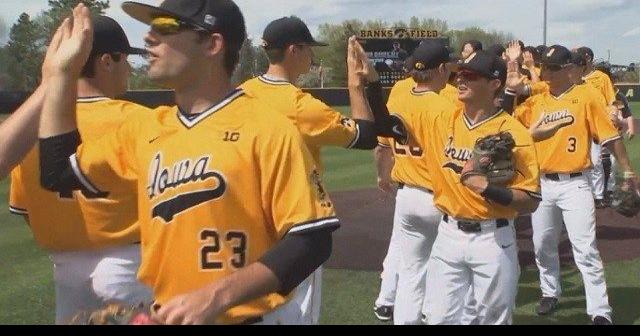 Iowa Baseball is eliminated from the Big 10 Tournament | Iowa Hawkeyes |  kwwl.com