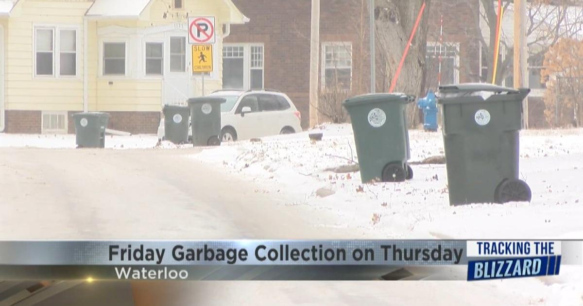 Waterloo Parcel Collection Waterloo sanitation will collect Friday trash on Thursday | Waterloo ...