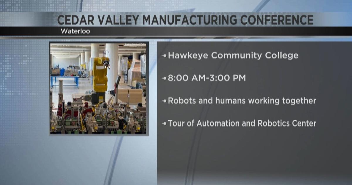 Cedar Valley Manufacturing Conference to be held on Wednesday at ...